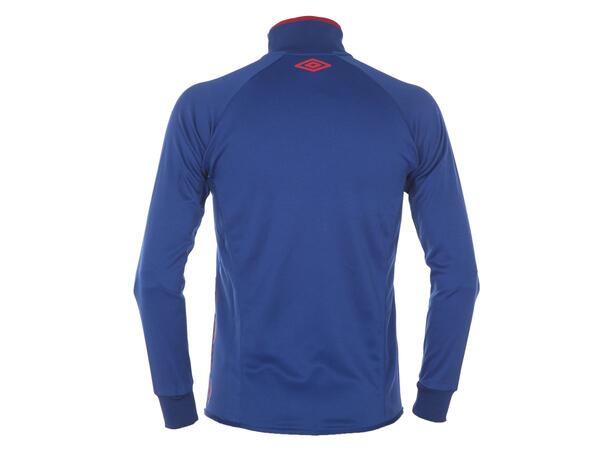 UMBRO UX-1 Half Zip jr Blå/Rød 116 Treningsgenser med glidelås 